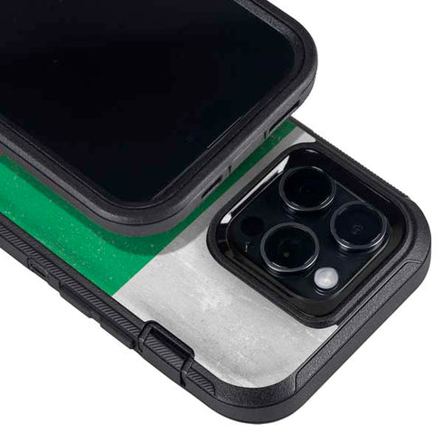 Bulgarian Flag Distressed Otterbox Defender iPhone Skin